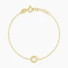 Bracelet Peytone Argent Doré