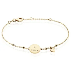 Bracelet Plaqué Or Fulvian Oxyde De Zirconium