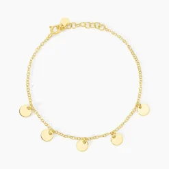 Bracelet Ragavi Argent Doré