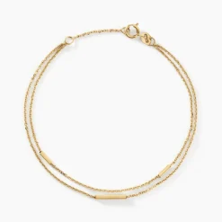Bracelet Rain Or Jaune
