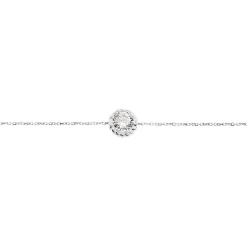 Bracelet Rufina Or Blanc Oxyde De Zirconium