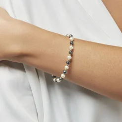 Bracelet Saida Or Jaune Perle De Culture