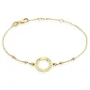 Bracelet Savas Plaqué Or Jaune