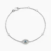 Bracelet Symbolique Argent Blanc Oxyde De Zirconium
