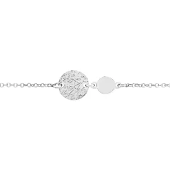 Bracelet Tatienne Argent Blanc