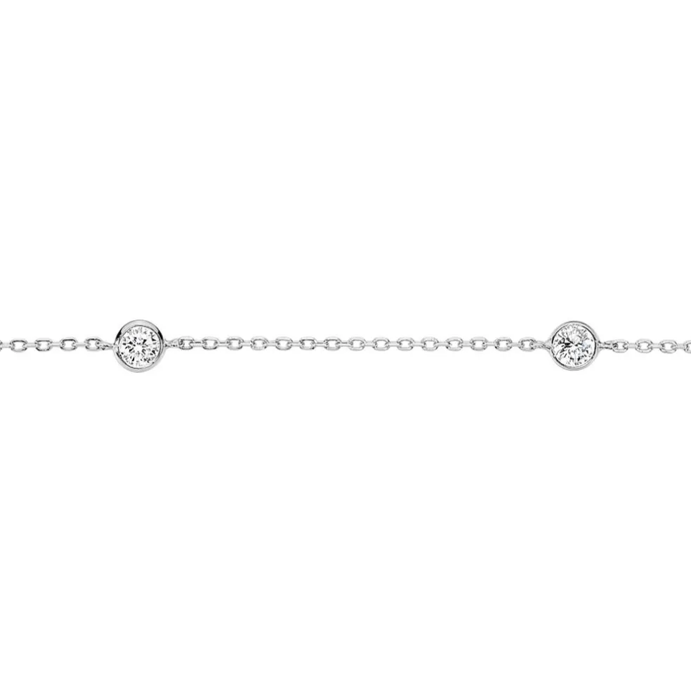 Bracelet Venda Argent Blanc Oxyde De Zirconium