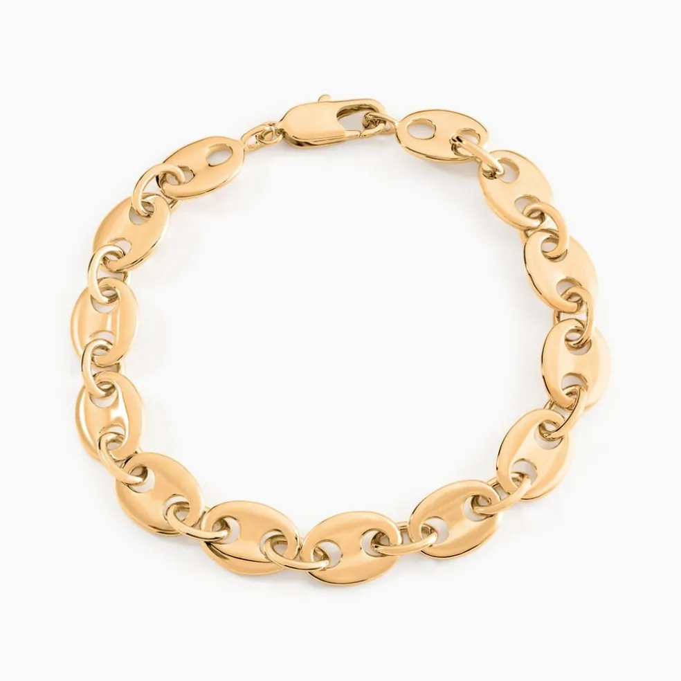 Bracelet William Plaqué Or Jaune