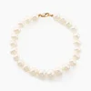 Bracelet Zeynepae Or Jaune Perle De Culture D'akoya