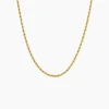 Chaine Ambra Acier Jaune