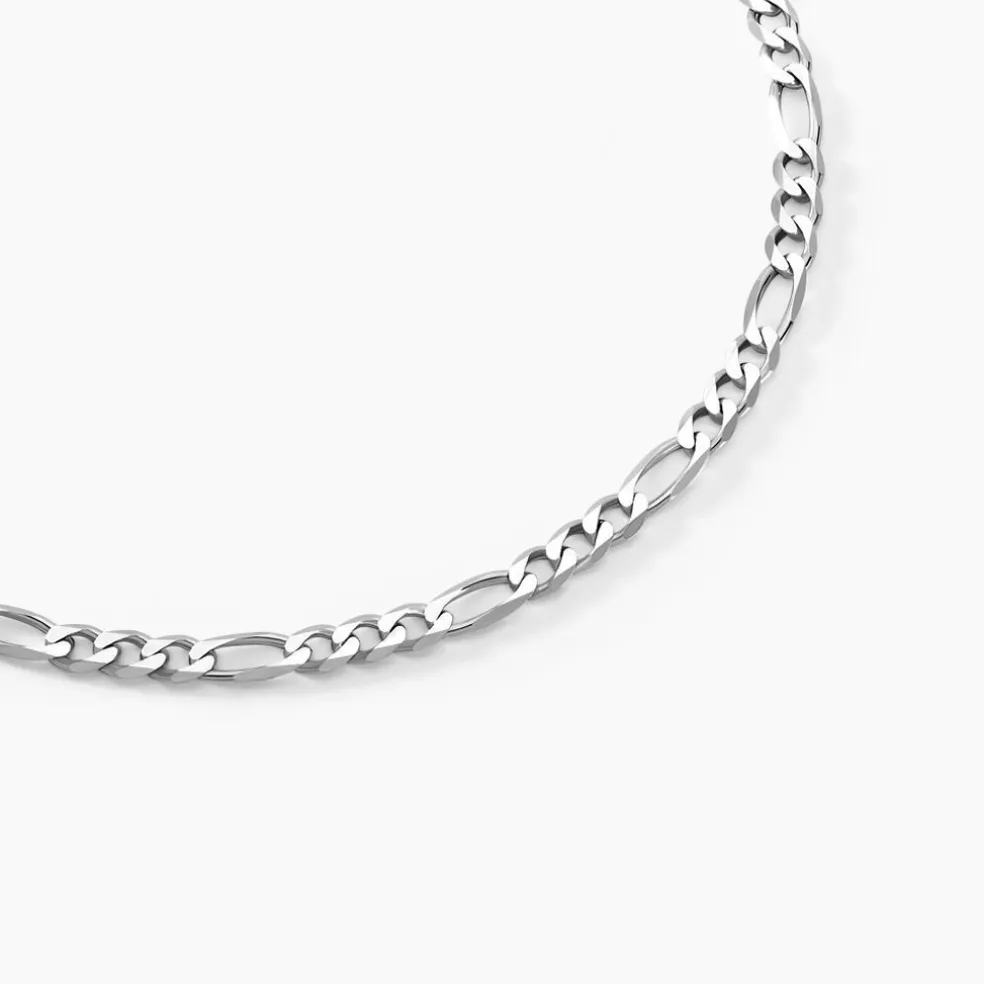 Chaine Vivian Argent Blanc