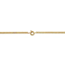 Chaîne Clement Maille Gourmette Plaqué Or Jaune
