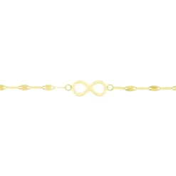 Chaîne De Cheville Carlisa Or Jaune