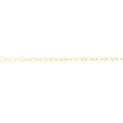 Chaîne De Cheville Maille Forçat Or Jaune