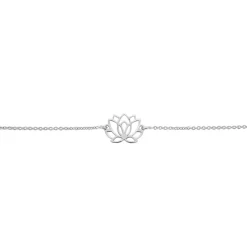 Chaîne De Cheville Maylie Argent Blanc