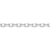 Chaîne Igoa Maille Forçat Diamantee Or Blanc
