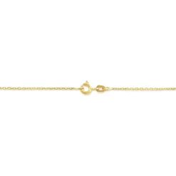 Chaîne Igoa Maille Forçat Diamantee Or Jaune