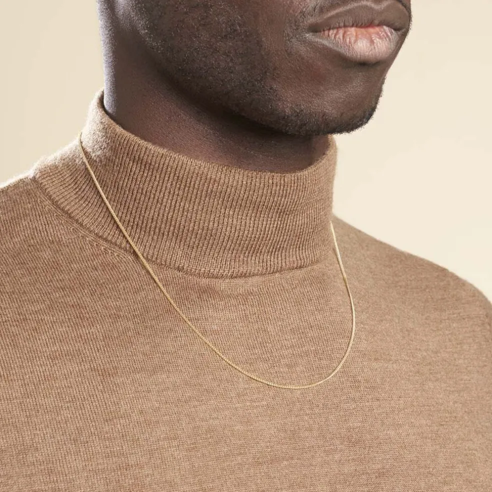 Chaîne Imad Maille Gourmette Or Jaune