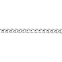 Chaîne Nairi Maille Gourmette Argent Blanc
