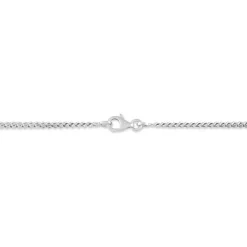 Chaîne Nairi Maille Gourmette Argent Blanc