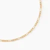 Chaîne Valene Maille Alternée 1/3 Or Jaune