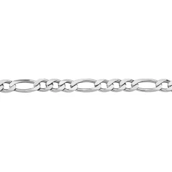 Chaîne Vivian Alternee 1/3 Argent Blanc