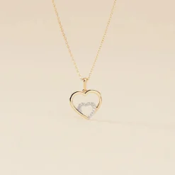 Collier Abeni Or Jaune Diamant