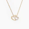 Collier Alexandra Plaqué Or Jaune Oxyde De Zirconium