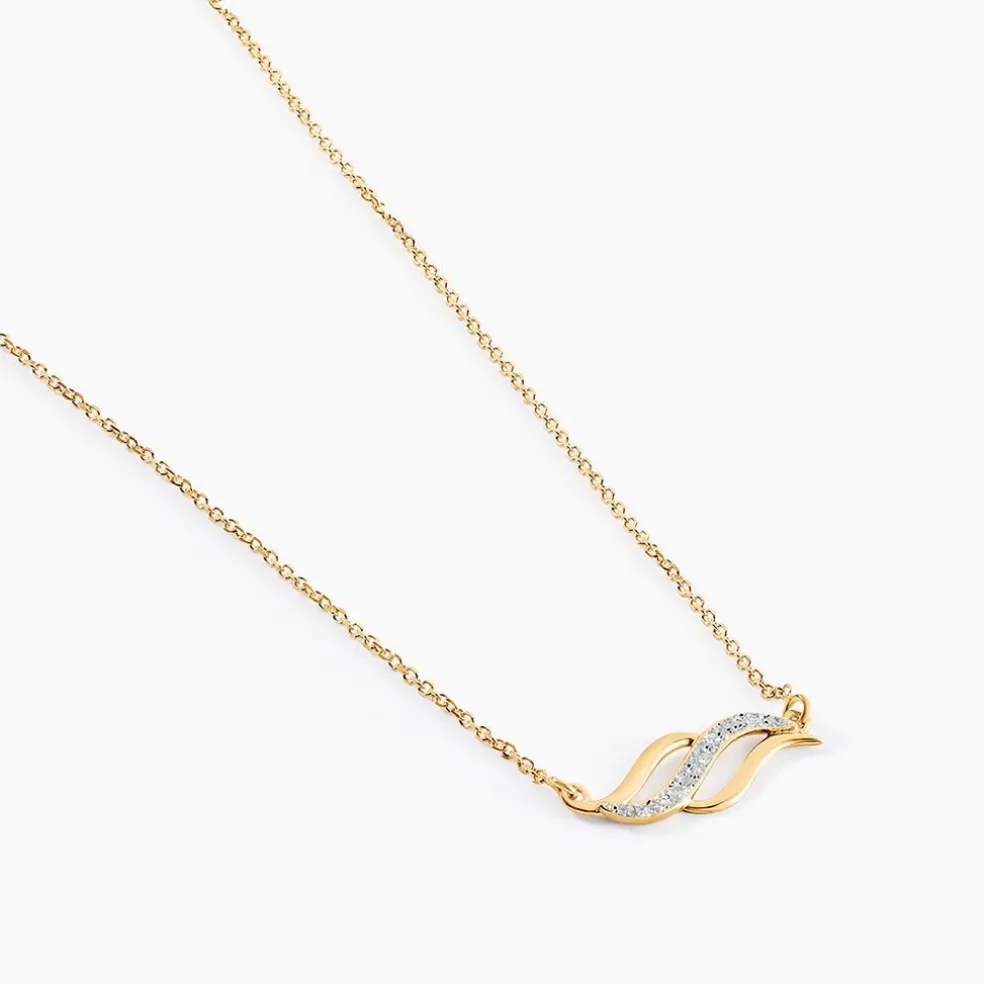 Collier Aliz Or Jaune