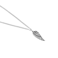 Collier Angyalka Acier Blanc