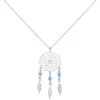Collier Anoki Argent Blanc