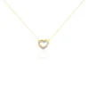 Collier Anthime Or Tricolore Oxydes De Zirconium