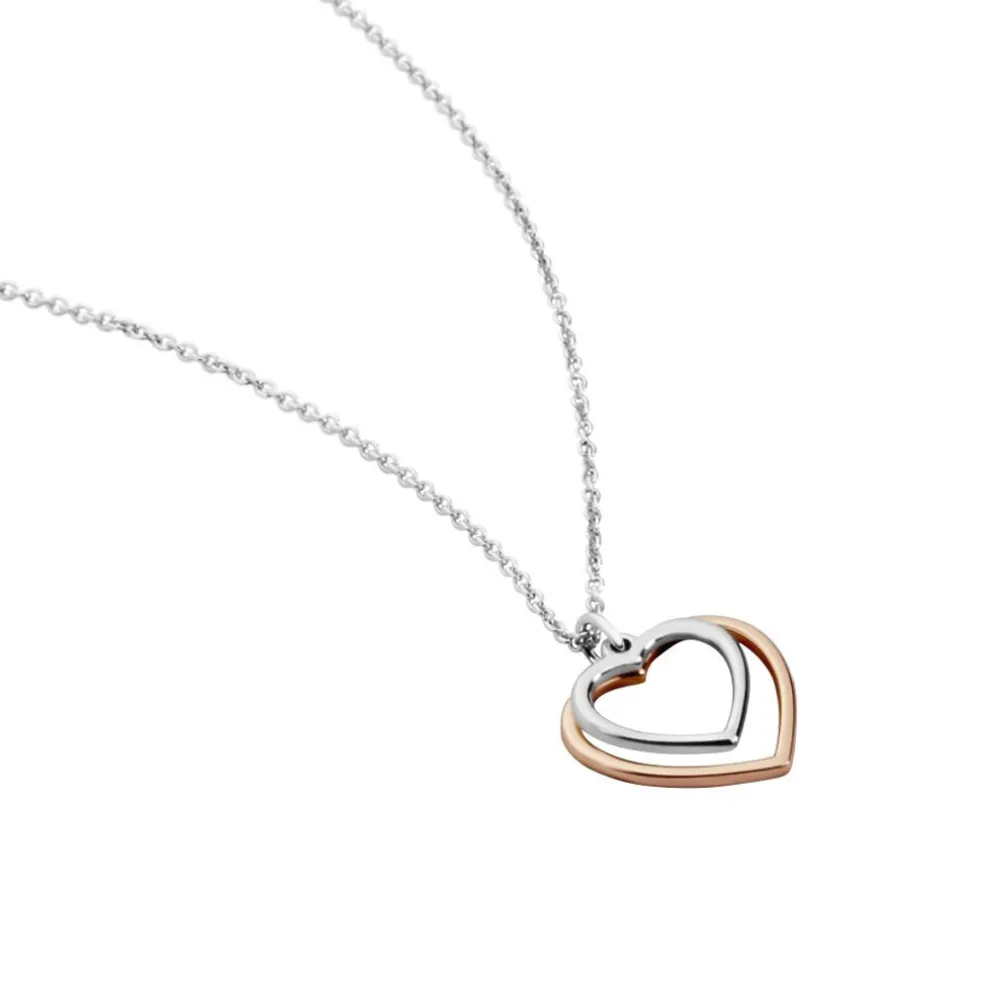 Collier Argent Bicolore Fethi