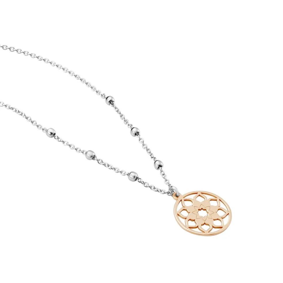 Collier Argent Bicolore Vicencio