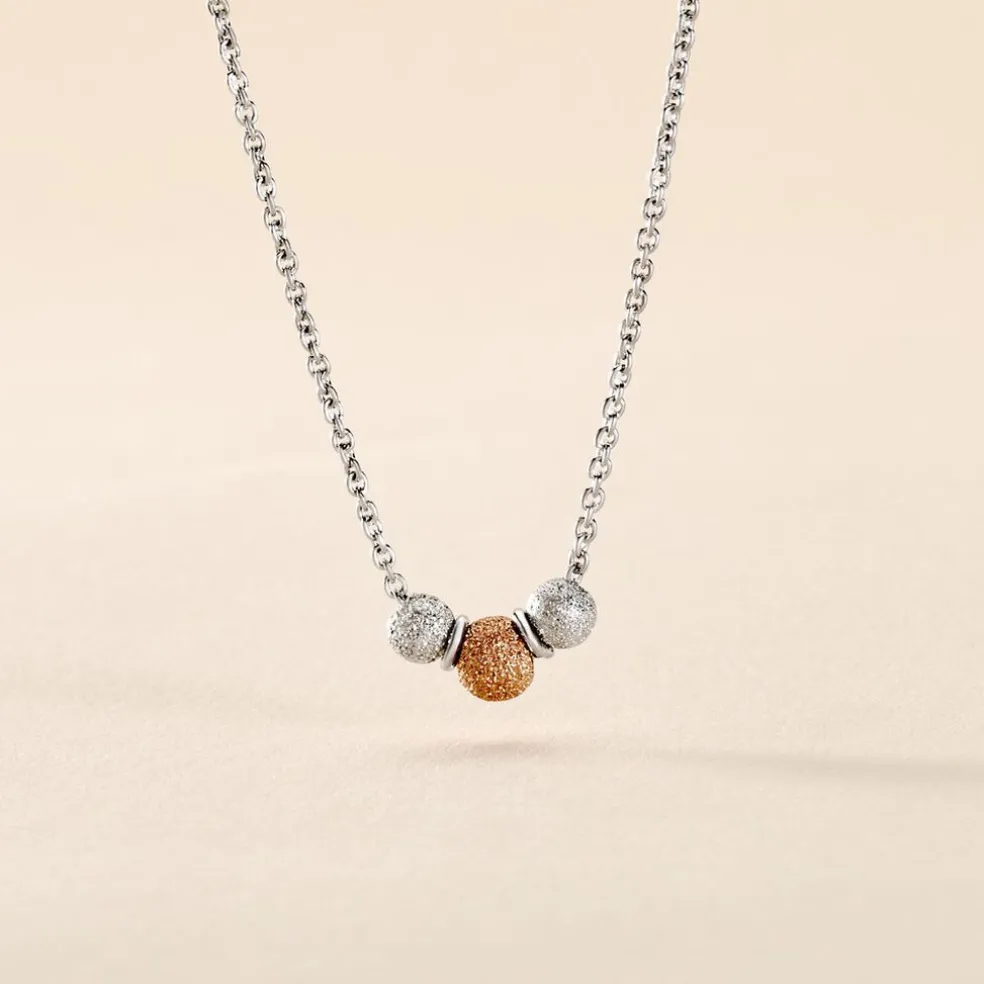 Collier Argent Bicolore Wilmart