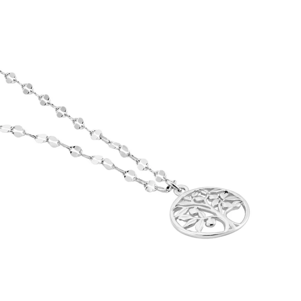 Collier Argent Blanc Buccinarie