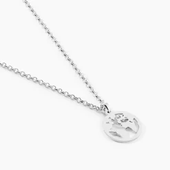 Collier Argent Blanc Colombina