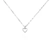Collier Argent Blanc Hariane