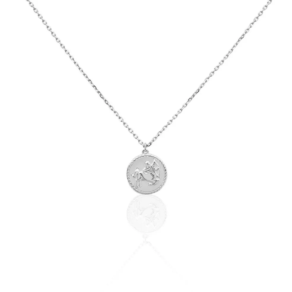 Collier Argent Blanc Lew