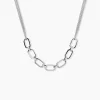Collier Argent Blanc Nos