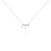 Collier Argent Blanc Olie