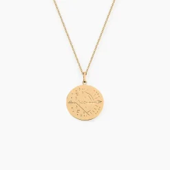 Collier Astro Plaqué Or