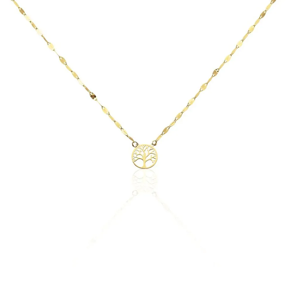 Collier Aulnia Or Jaune
