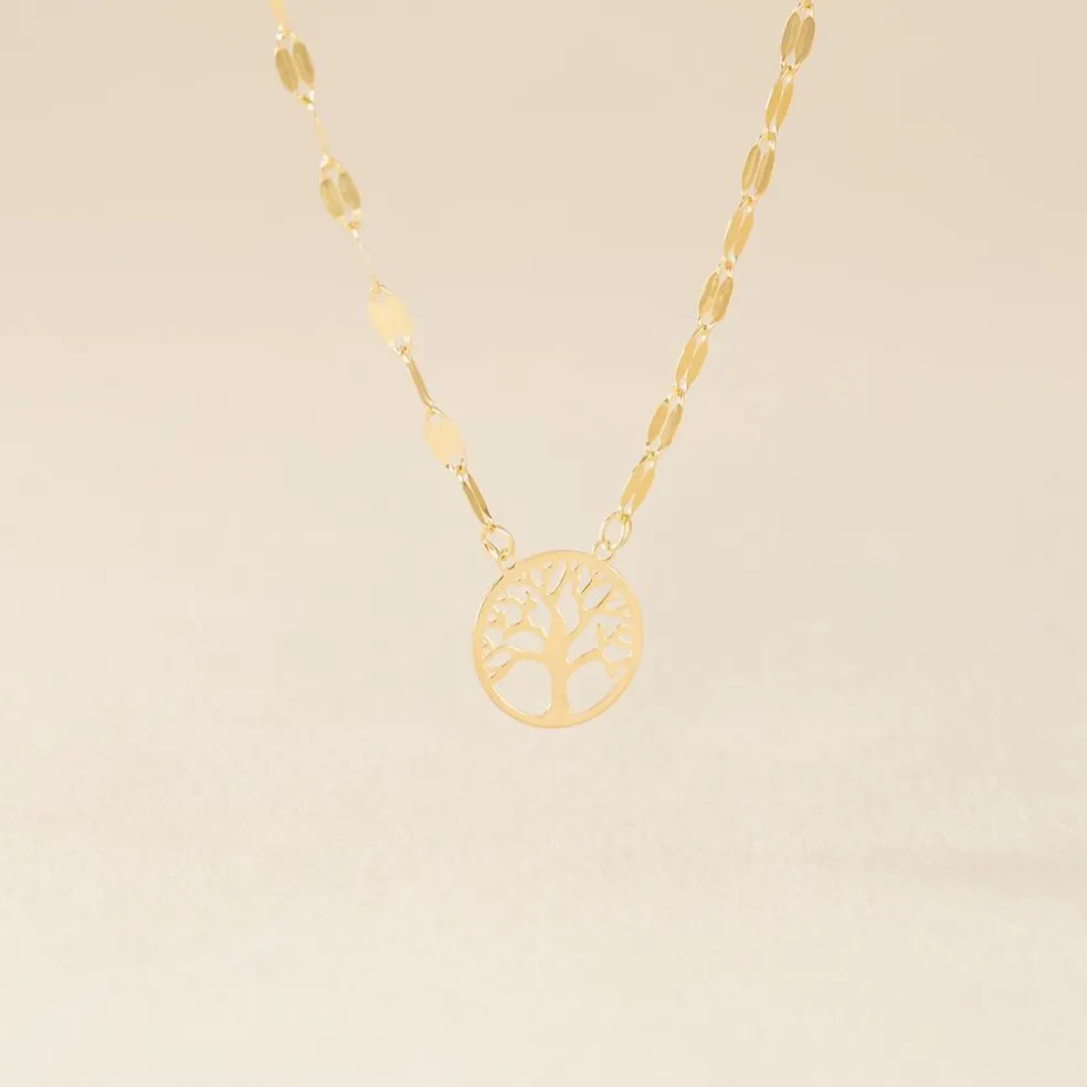 Collier Aulnia Or Jaune