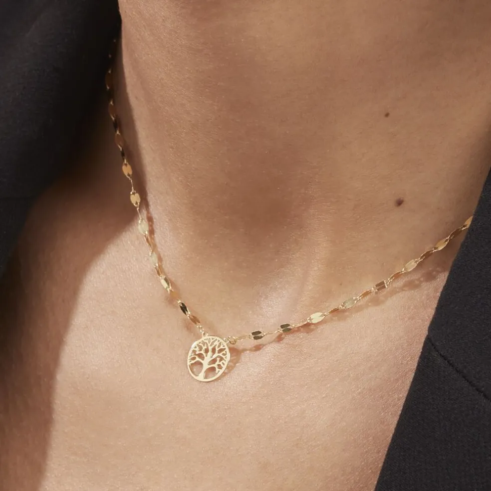 Collier Aulnia Or Jaune