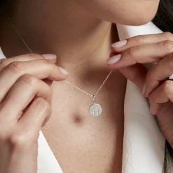 Collier Basceis Argent Oxyde