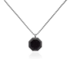 Collier Blake Acier Argenté