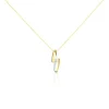 Collier Blandine Or Bicolore Diamant