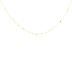 Collier Booker Or Jaune