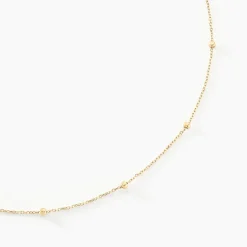 Collier Bookers  Or Jaune
