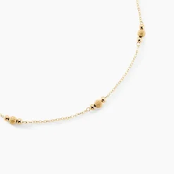 Collier Brooks Or Jaune